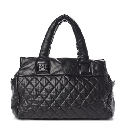Chanel Caviar Quilted Large Coco Cocoon Tote Black 1 of 10