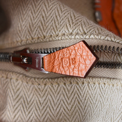 Hermes Taurillon Clemence Massai PM Orange 9 of 12
