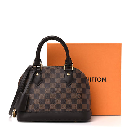 Louis Vuitton Damier Ebene Alma BB 13 of 13