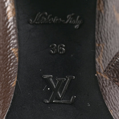 Louis Vuitton Patent Calfskin Monogram Star Trail Ankle Boots 36 Black 7 of 12