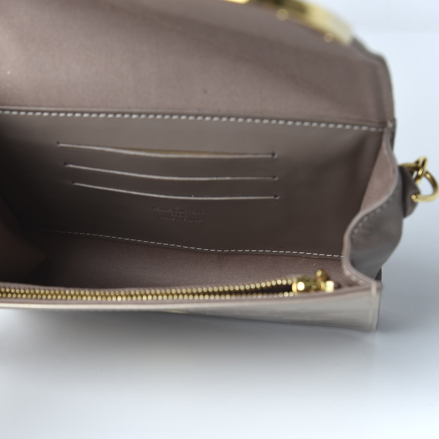 Louis Vuitton Vernis Rossmore PM Beige Poudre 5 of 9