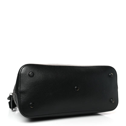 Balenciaga Supple Calfskin Ville Top Handle Bag Black 5 of 10