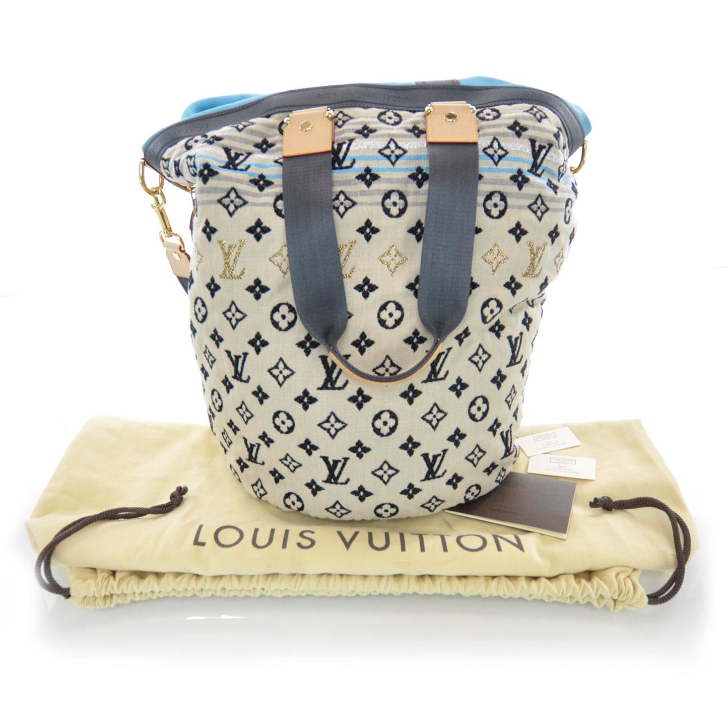 Monogram Cheche Gypsy GM Bag Blue