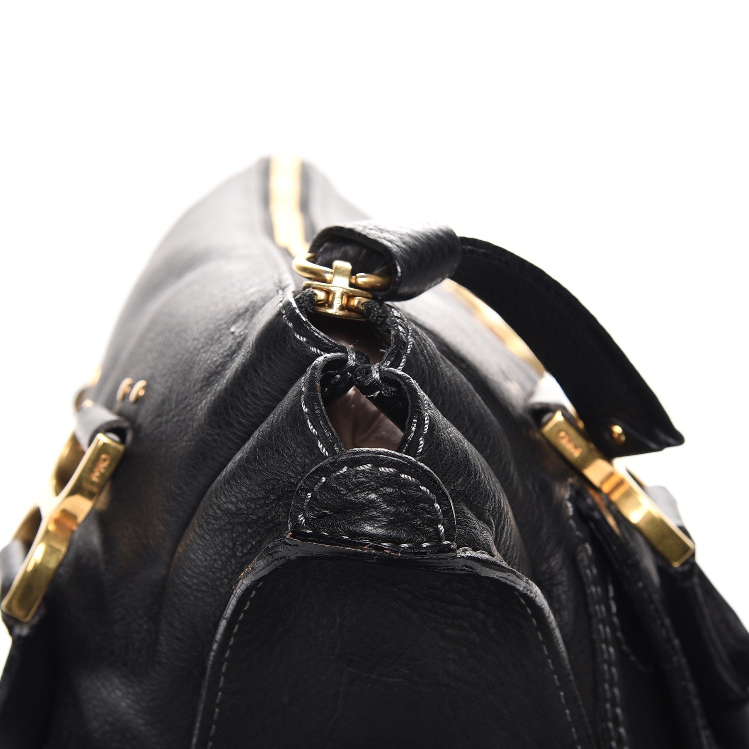 Chloe Calfskin Large Marcie Satchel Black 13 of 13
