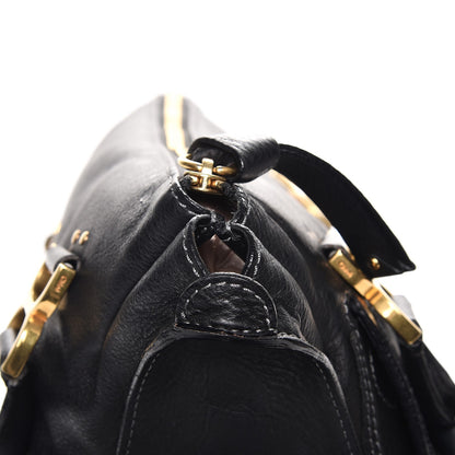 Chloe Calfskin Large Marcie Satchel Black 13 of 13