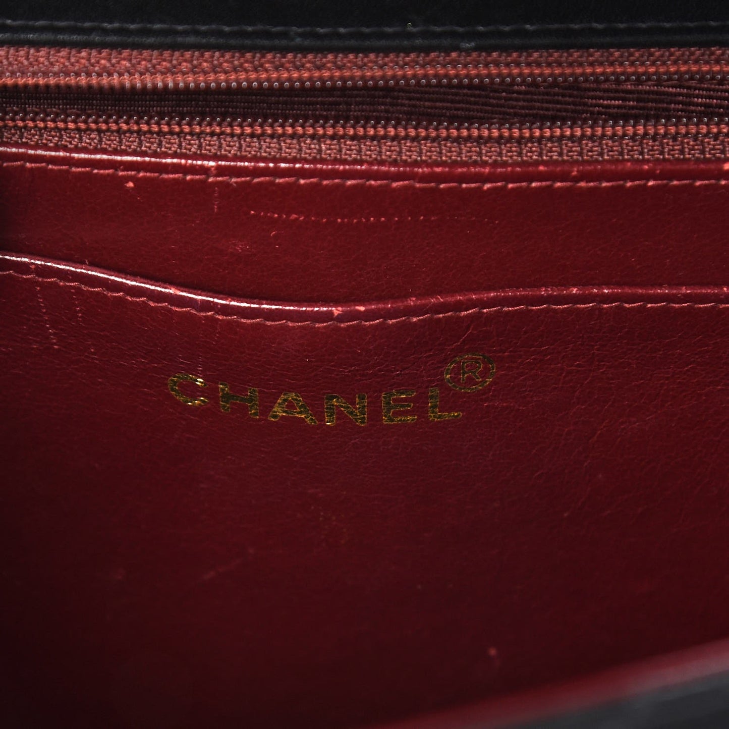 Lambskin Quilted XL Jumbo Single Flap Black