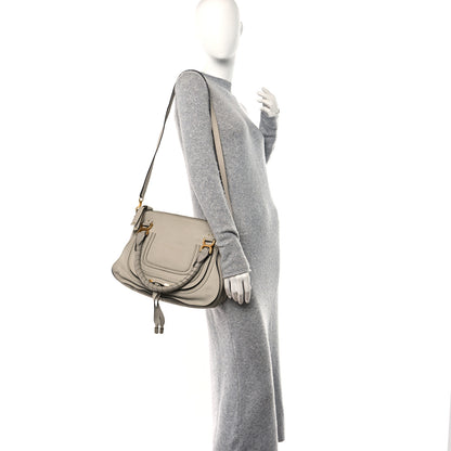 Chloe Calfskin Medium Marcie Satchel Dove 2 of 14