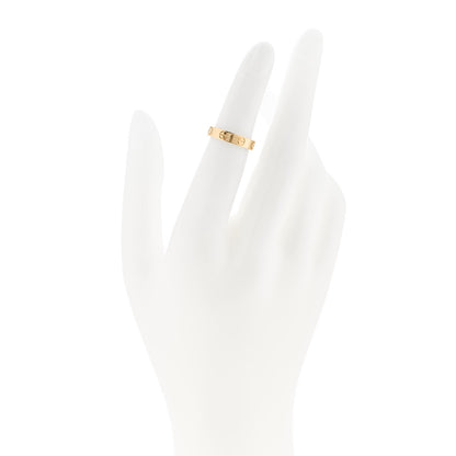 Cartier 18K Yellow Gold 3.5mm LOVE Wedding Band Ring 47 4 2 of 5