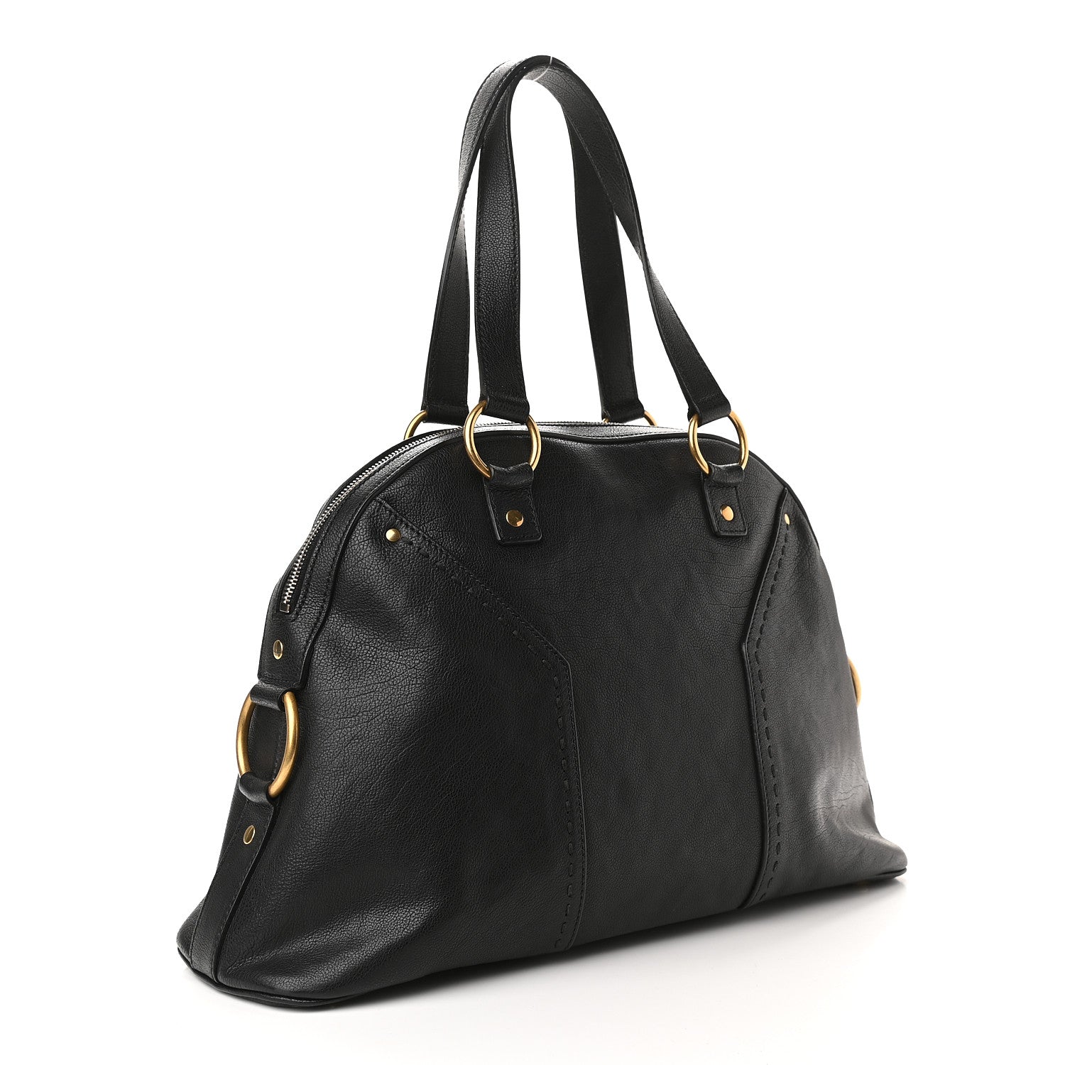 Saint Laurent Calfskin Large Muse Black 3 of 12