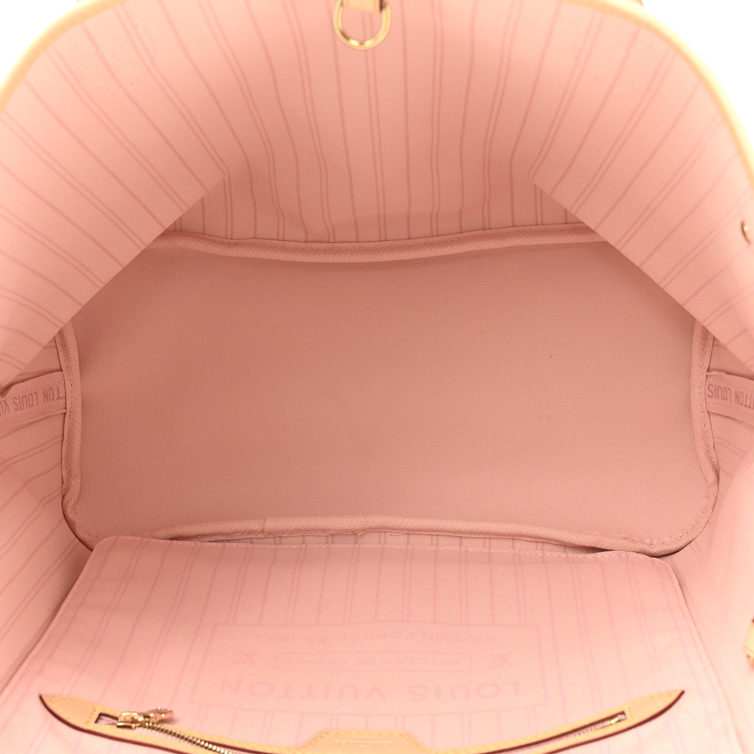 Louis Vuitton Damier Azur Neo Neverfull MM Rose Ballerine 6 of 11