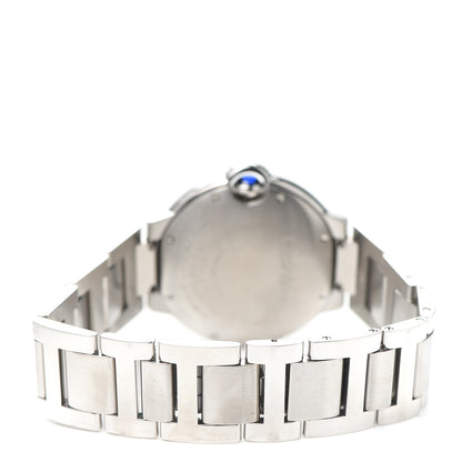 Cartier Stainless Steel 33mm Ballon Bleu De Cartier Automatic Watch 3 of 6