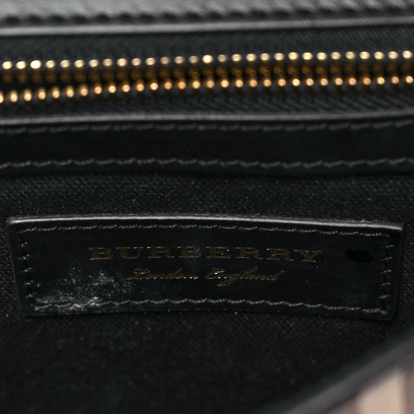Haymarket Check Small Loxley Crossbody Bright Toffee