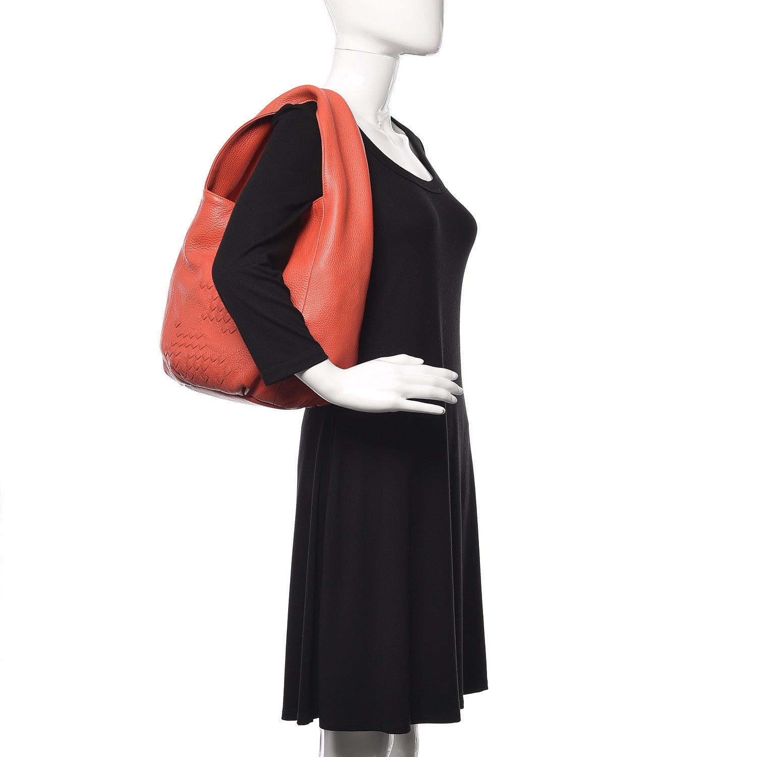 Bottega Veneta Cervo Deerskin Hobo Magma 2 of 9