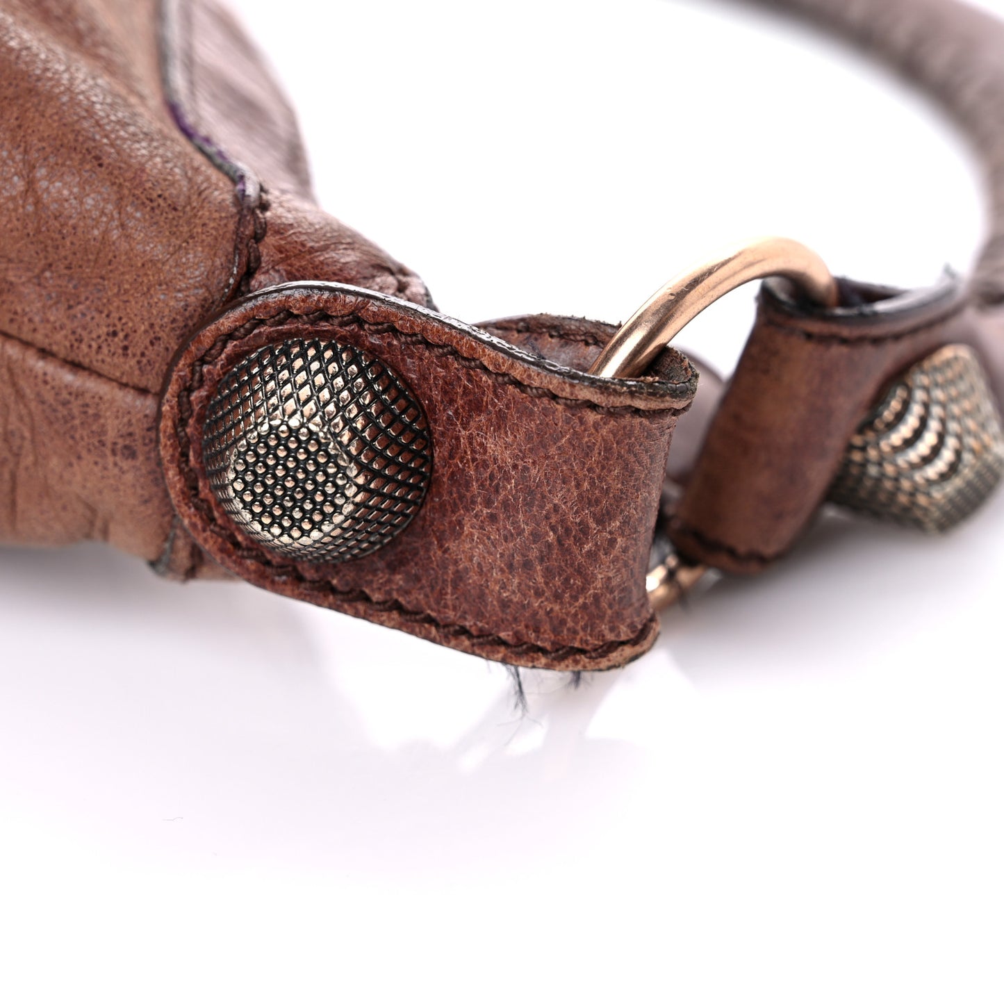 Agneau Giant 21 Rose Gold Hardware Day Hobo Castagna