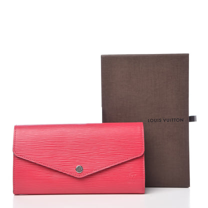 Louis Vuitton Epi Sarah Wallet NM Freesia 8 of 8
