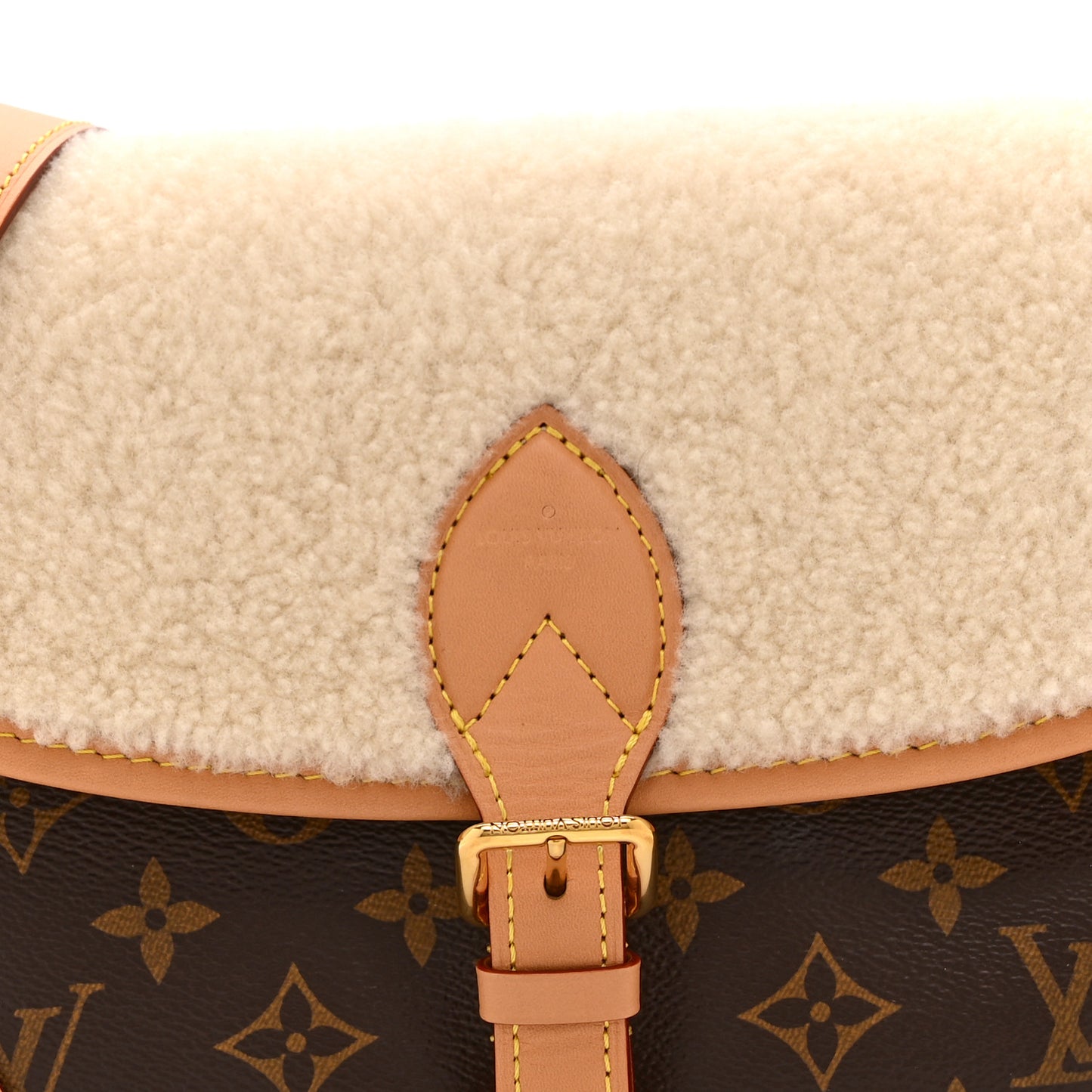 Monogram Shearling Diane NM
