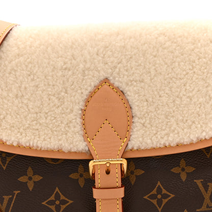 Louis Vuitton Monogram Shearling Diane NM 7 of 9