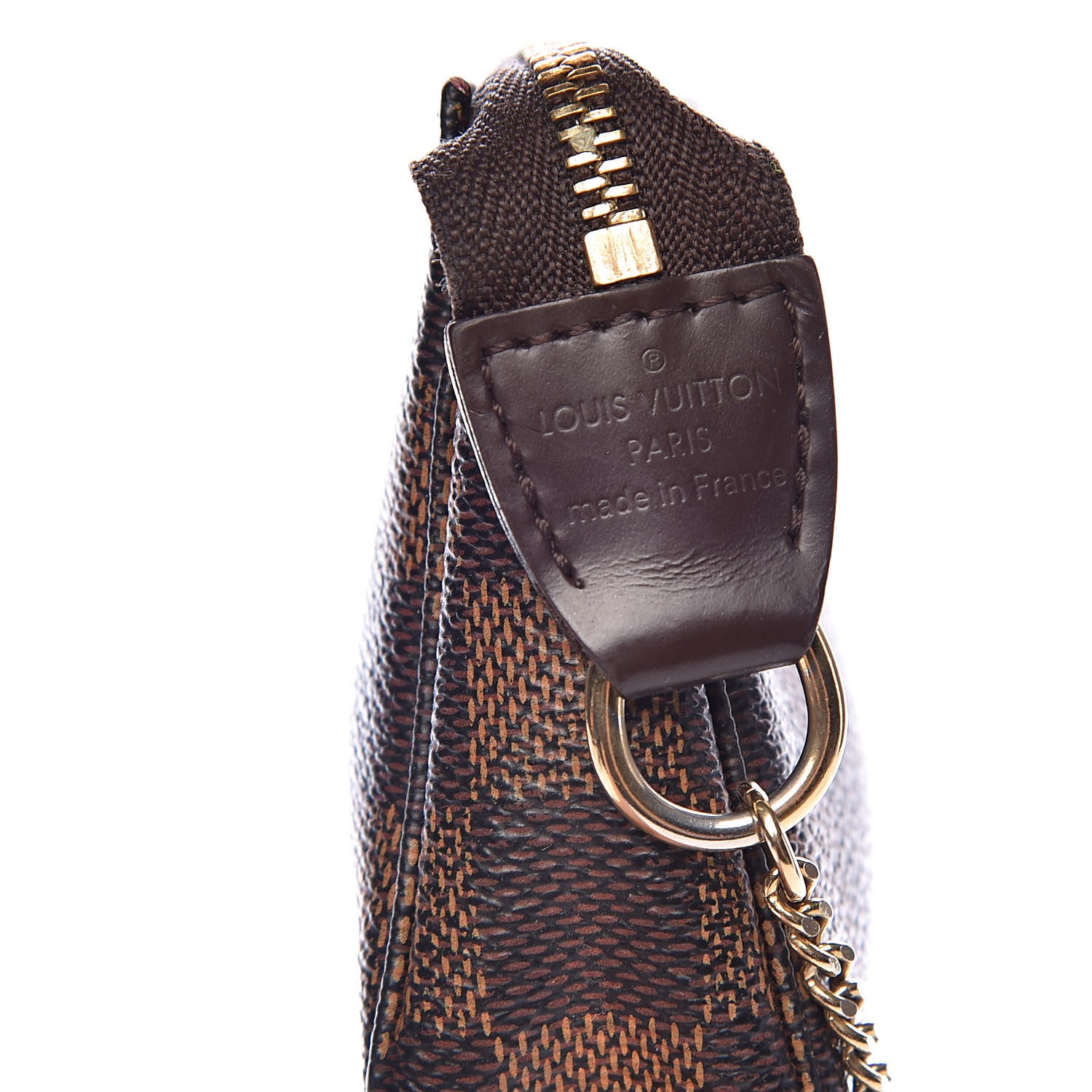 Louis Vuitton Damier Ebene Mini Pochette Accessories 7 of 12