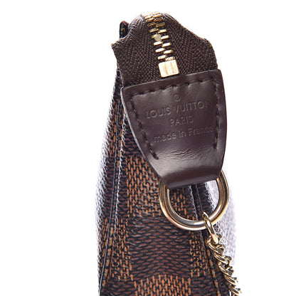 Louis Vuitton Damier Ebene Mini Pochette Accessories 7 of 12