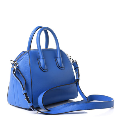 Givenchy Sugar Goatskin Mini Antigona Persian Blue 3 of 10