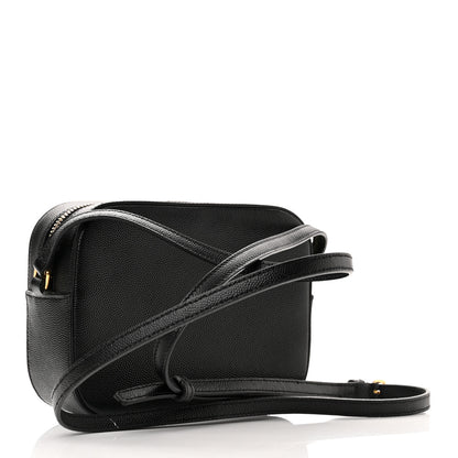 Saint Laurent Grain De Poudre Small Classic Monogram Camera Bag Black 3 of 13