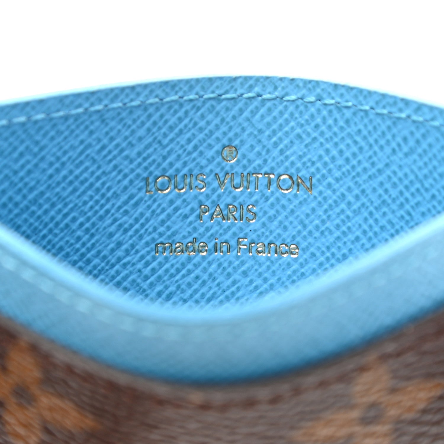 Louis Vuitton Monogram My LV Heritage Card Holder Blue 6 of 7