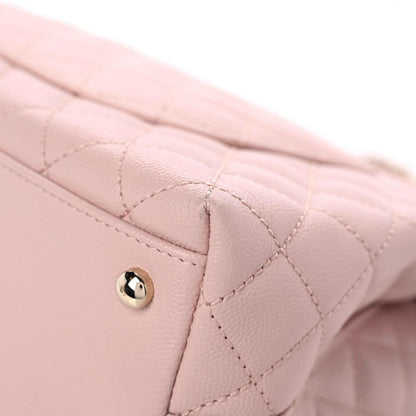 Chanel Caviar Quilted Small Coco Handle Flap Light Pink 12 of 12