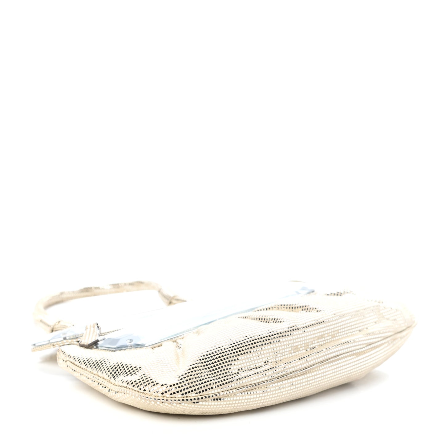 Laminated Calfskin To You Convertible Pochette Silver