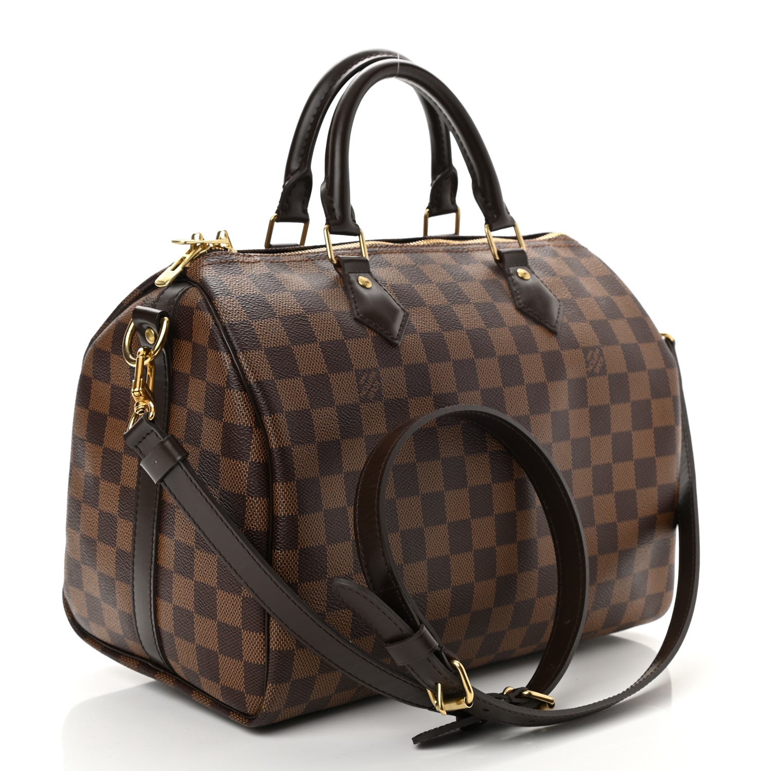 Louis Vuitton Damier Ebene Speedy Bandouliere 30 3 of 8