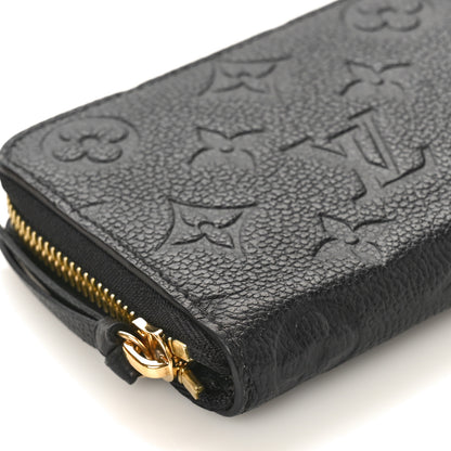 Louis Vuitton Empreinte Clemence Wallet Black 7 of 9
