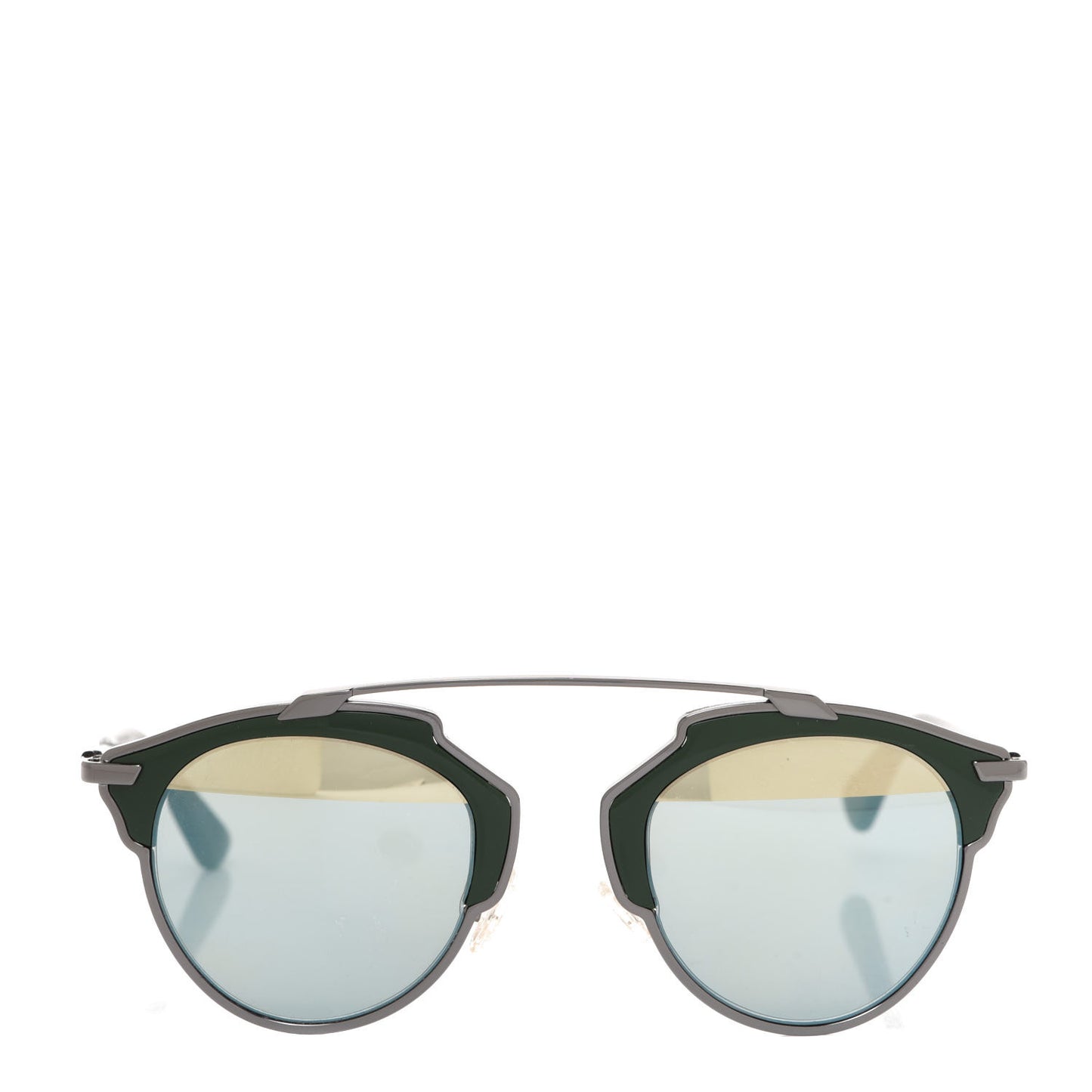 Mirrored So Real Sunglasses Dark Green