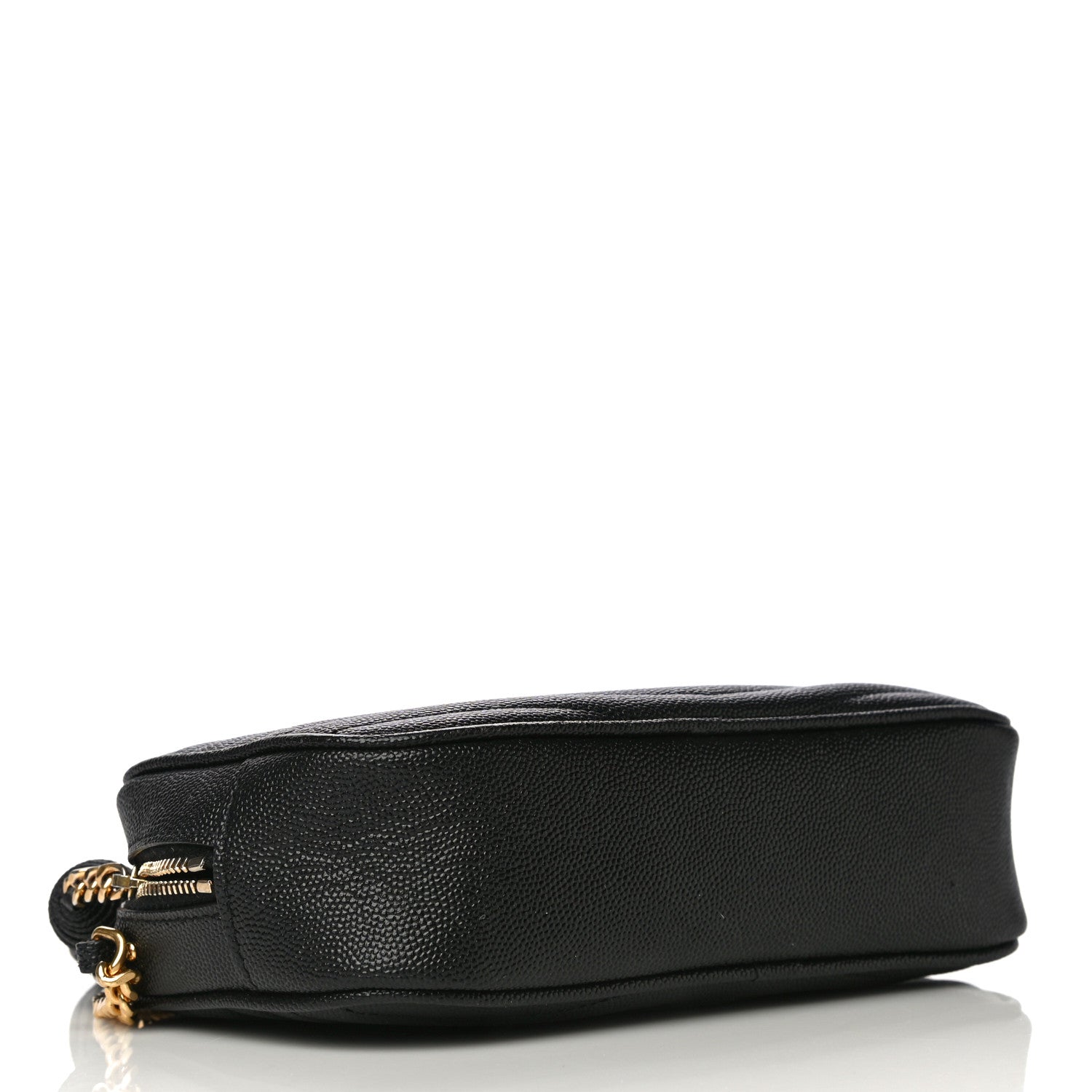 Saint Laurent Grain De Poudre Matelasse Monogram Mini Lou Camera Bag Black 4 of 11