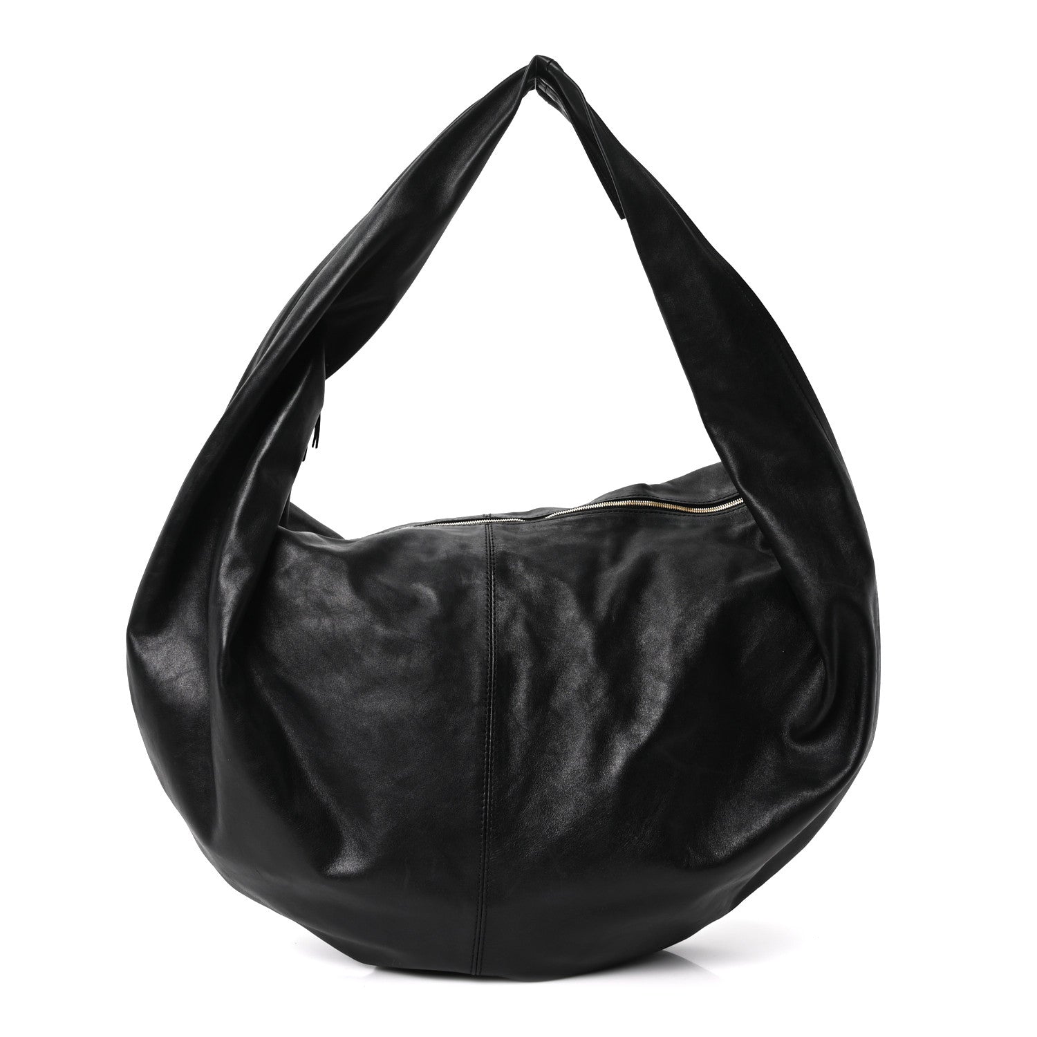 Khaite Vintage Calfskin Extra Large Olivia Hobo Black 1 of 10