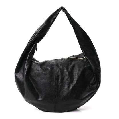 Khaite Vintage Calfskin Extra Large Olivia Hobo Black 1 of 10