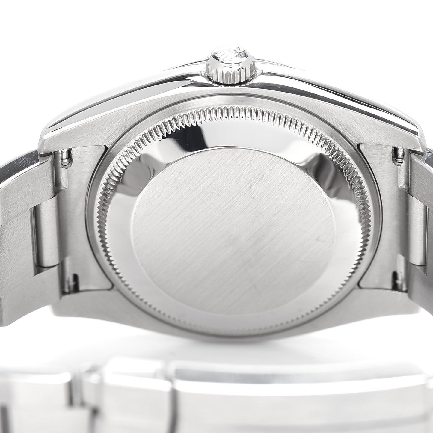Stainless Steel 34mm Oyster Perpetual Air-King Watch Blue Index 114200