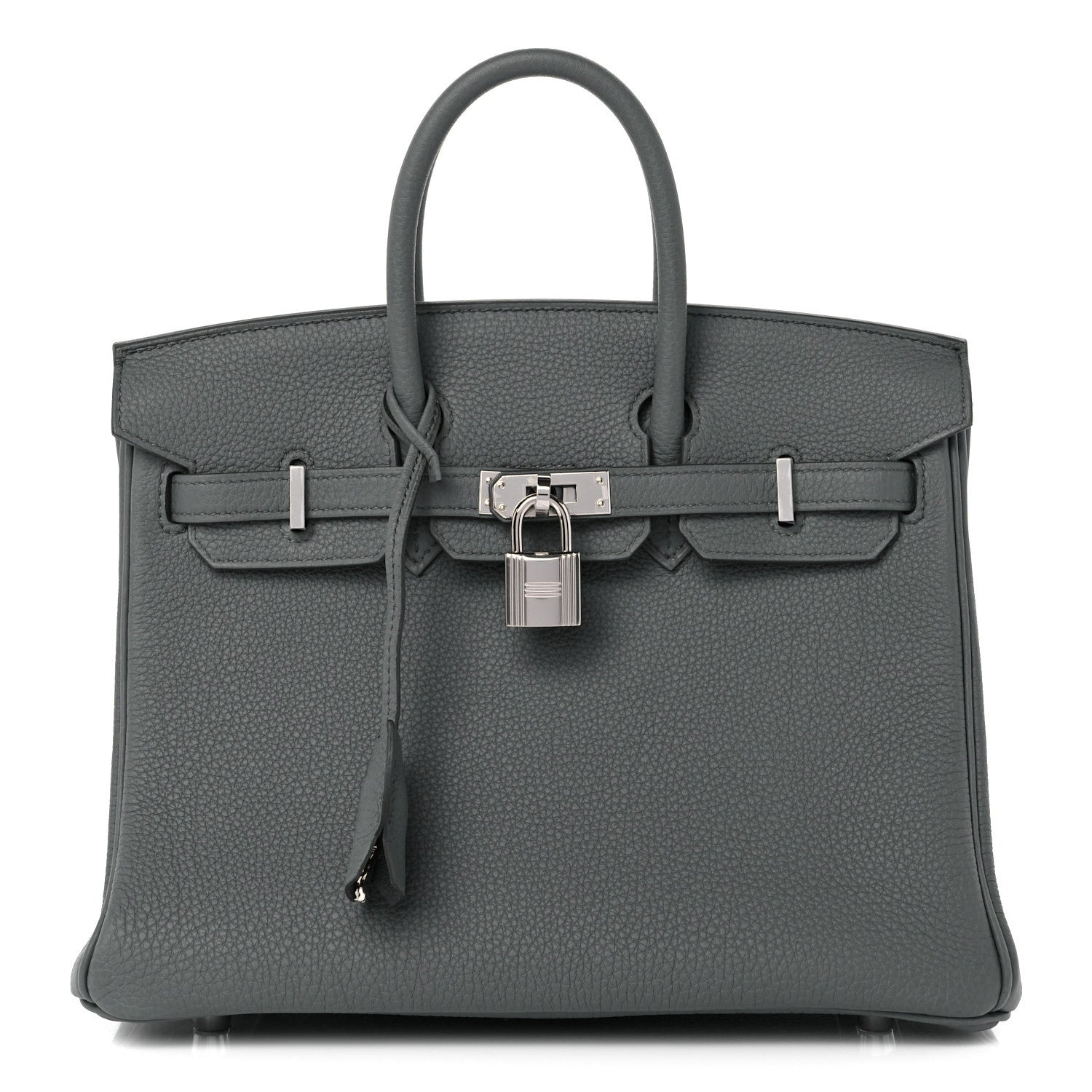 Hermes Togo Birkin 25 Vert Amande 1 of 11
