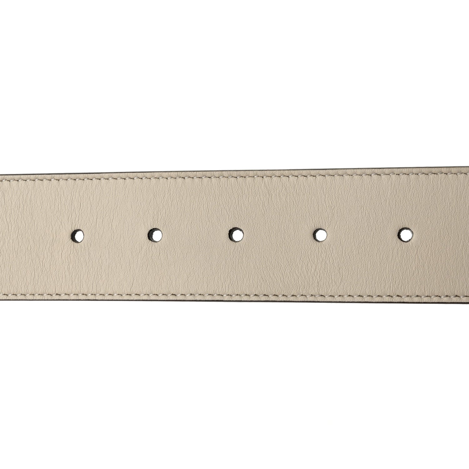 Gucci Calfskin Double G 40mm Belt 85 34 Mystic White 6 of 6