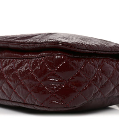 Chanel Vinyl Rock and Chain Medium Flap Bordeaux 10 of 11