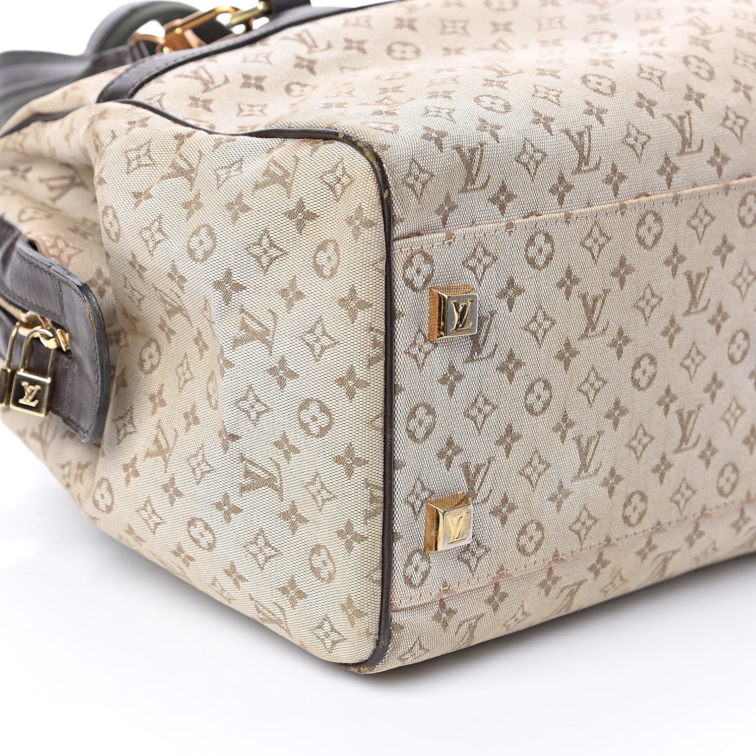 Louis Vuitton Mini Monogram Josephine GM Light Kaki 7 of 20