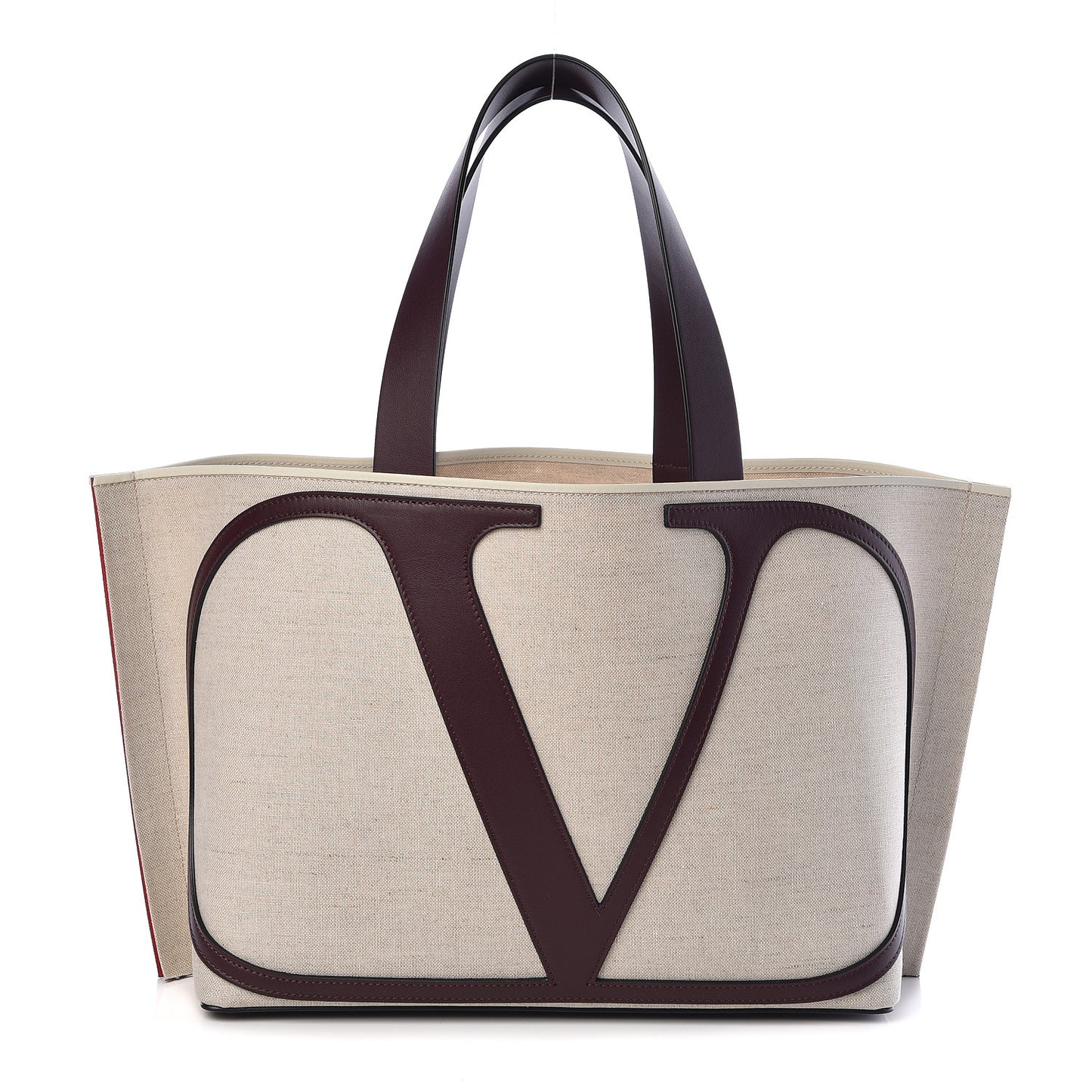 Canvas Small Escape Tote Natural Brown