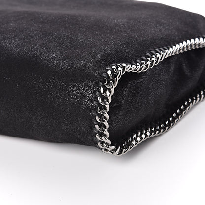 Stella McCartney Shaggy Deer Falabella Fold Over Tote Black 9 of 10