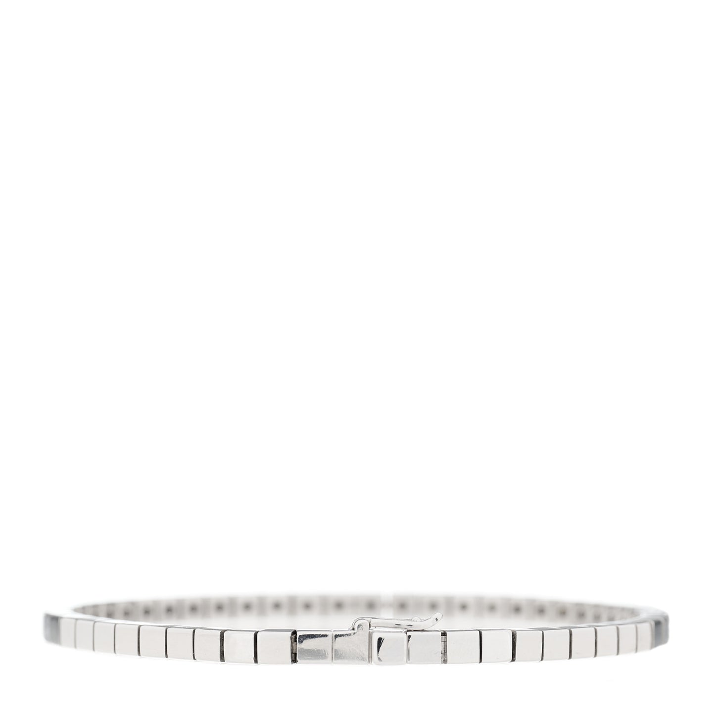 18K White Gold Lanieres Bracelet