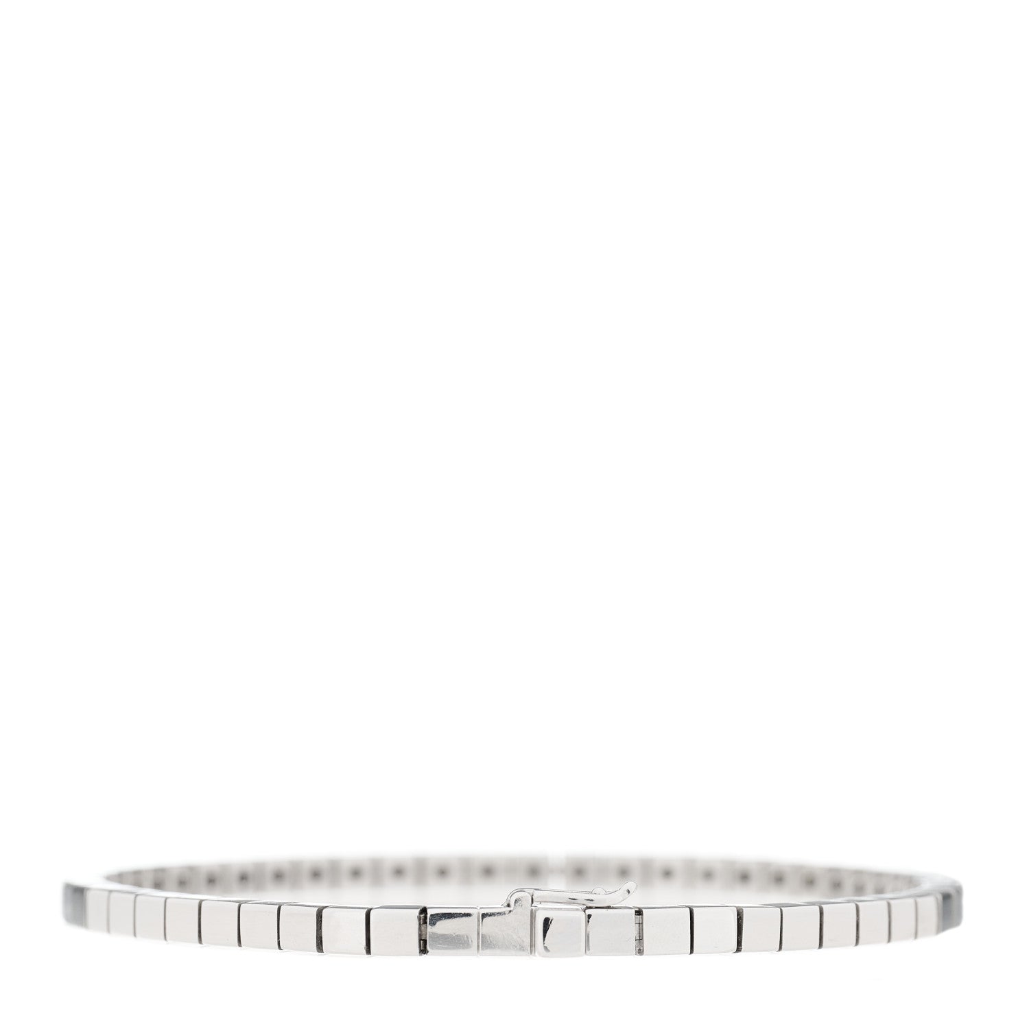 Cartier 18K White Gold Lanieres Bracelet 2 of 4