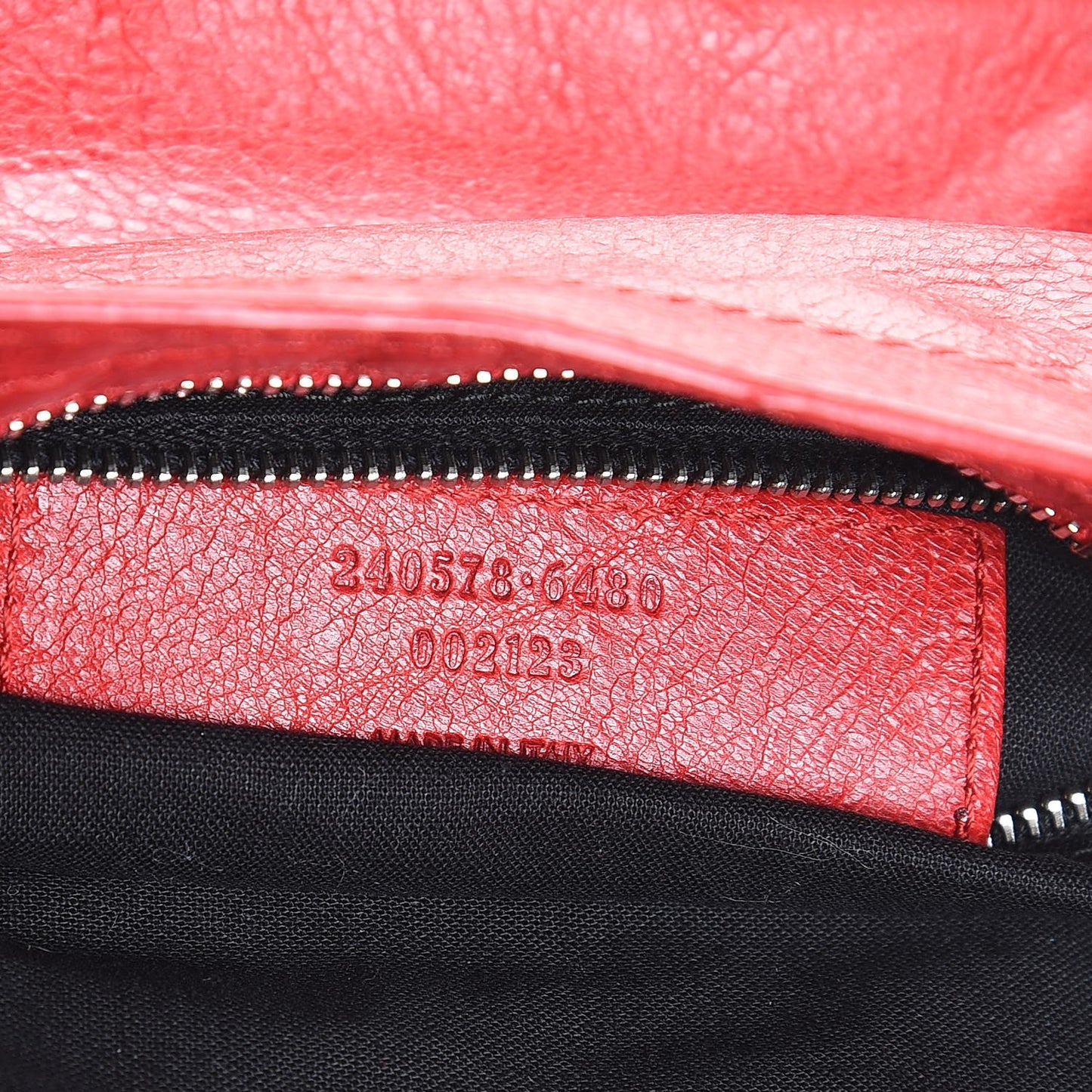 Agneau Giant 12 Silver Hardware Town Rouge Coquelicot