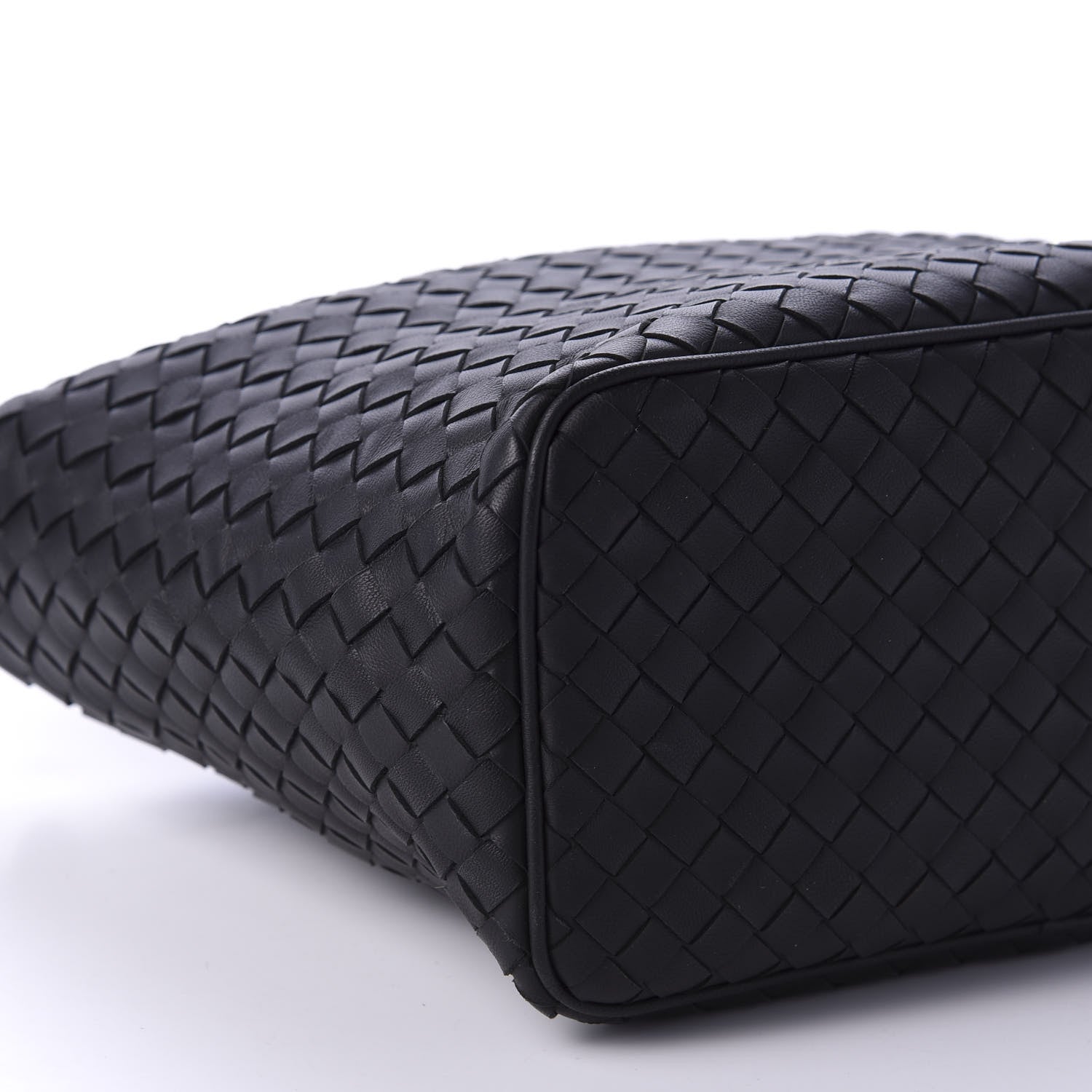 Bottega Veneta Nappa Intrecciato Small Shoulder Bag Black 6 of 11