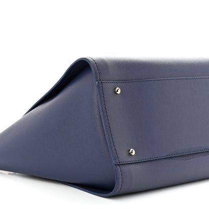 Chanel Caviar Medium Studded Deauville Tote Navy 11 of 12