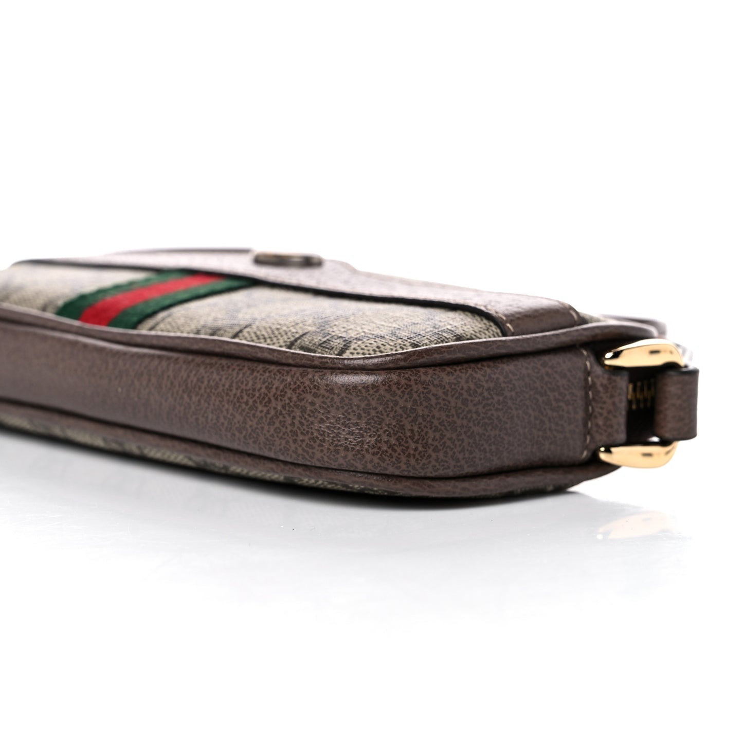 GG Supreme Monogram Web Mini Ophidia GG Bag Brown