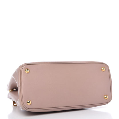 Prada Saffiano Small Galleria Double Zip Tote Orchidea 4 of 11