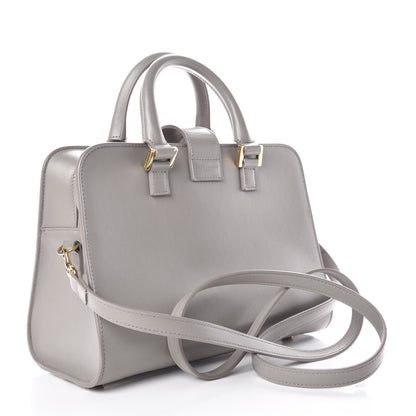Saint Laurent Calfskin Monogram Baby Cabas Fog 3 of 12