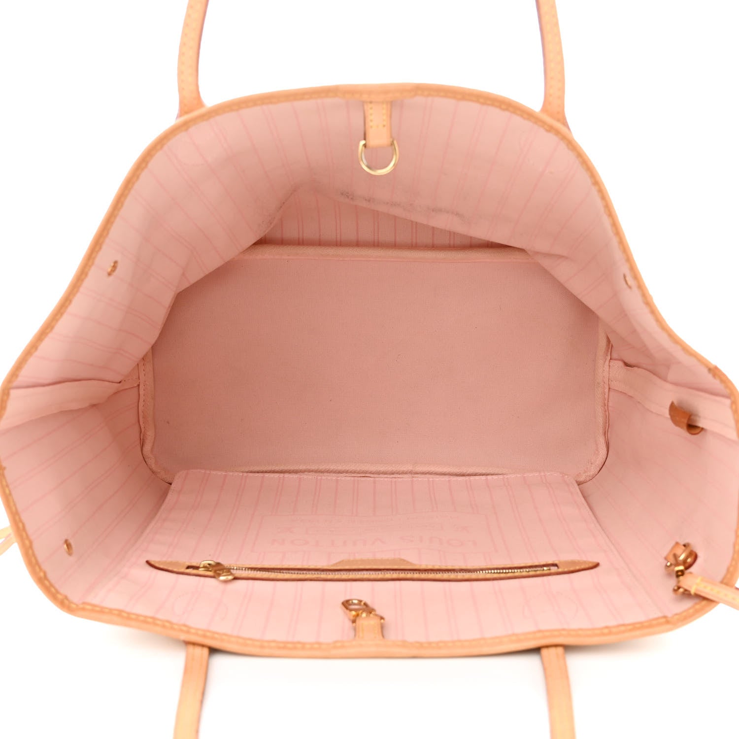 Louis Vuitton Damier Azur Neo Neverfull MM Rose Ballerine 6 of 15